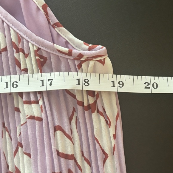 Womens Halogen Women’s Sleeveless Pleated Maxi Dress Size M - Picture 9 of 9